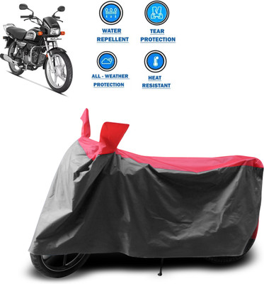 CODOKI Two Wheeler Cover for Hero(Splendor Plus, Grey)