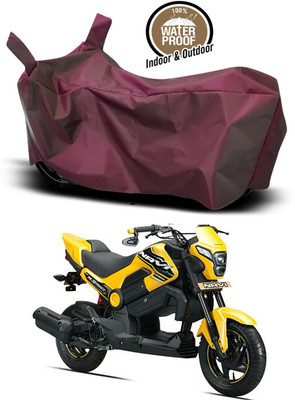 SK AUTO Two Wheeler Cover for Honda(Navi, Maroon)