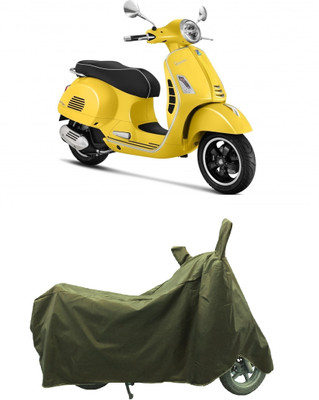 Coxtor Waterproof Two Wheeler Cover for Vespa(GTS 300, Gold)