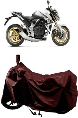 SUGASHRI Waterproof Two Wheeler Cover for Honda(CB 1000R, Maroon)