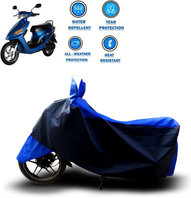 PAGORA Two Wheeler Cover for Indus(Yo Spark, Blue)