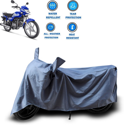 CODOKI Two Wheeler Cover for Hero(MotoCorp HF Deluxe, Grey)