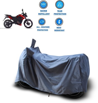 GOSHIV-car and bike accessories Waterproof Two Wheeler Cover for Universal For Bike(Grey)
