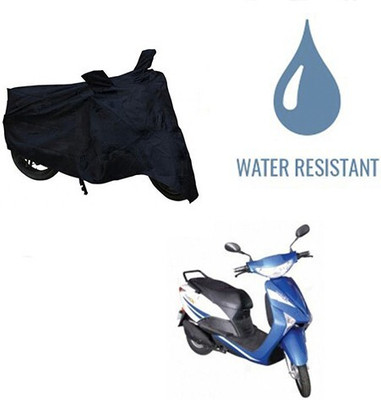 DeepShakshi AUTOMOTIVE Waterproof Two Wheeler Cover for Indus(Yo Xplor, Black)