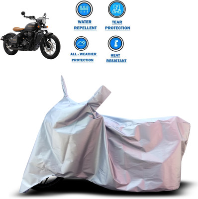PAGORA Waterproof Two Wheeler Cover for JAWA(Silver)