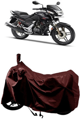 SUGASHRI Waterproof Two Wheeler Cover for Hero(New CBZ BS6, Maroon)