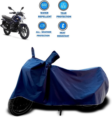 PAGORA Two Wheeler Cover for Bajaj(Discover 150 s, Blue)
