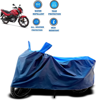 CODOKI Two Wheeler Cover for Hero(Blue)