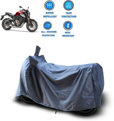 GOSHIV-car and bike accessories Waterproof Two Wheeler Cover for Honda(Grey)