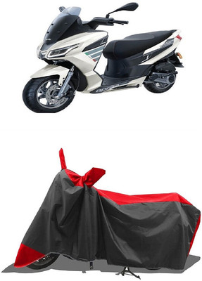 SUGASHRI Waterproof Two Wheeler Cover for Aprilia(SXR 160, Red, Black)