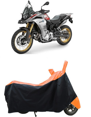 Coxtor Waterproof Two Wheeler Cover for BMW(F 850 GS, Orange)