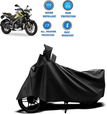 PAGORA Two Wheeler Cover for Bajaj(Pulsar 200 NS DTS-i, Black)