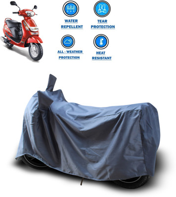 CODOKI Waterproof Two Wheeler Cover for Mahindra(Duro DZ, Grey)