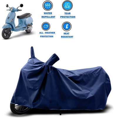 PAGORA Two Wheeler Cover for Piaggio(Vespa LX 125, Blue)