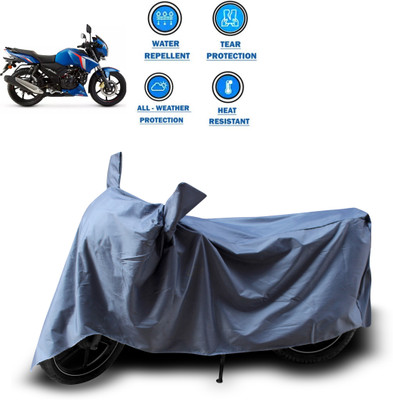 CODOKI Two Wheeler Cover for TVS(Apache RTR 180, Grey)