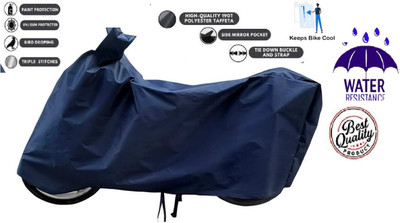 SK AUTO Waterproof Two Wheeler Cover for Bajaj(Blue)