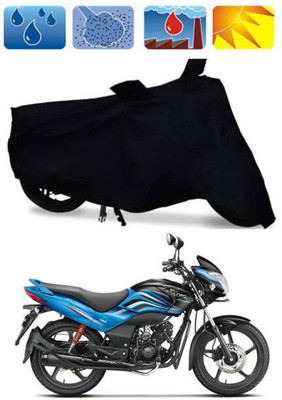 SK AUTO Waterproof Two Wheeler Cover for Hero(Passion Xpro, Black)
