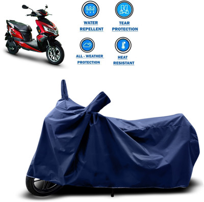 CODOKI Two Wheeler Cover for Okinawa(i-Praise, Blue)