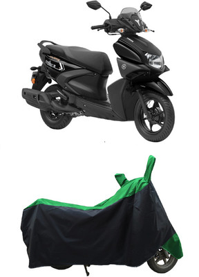 Coxtor Waterproof Two Wheeler Cover for Yamaha(Ray-ZR 125FI BS6, Green)