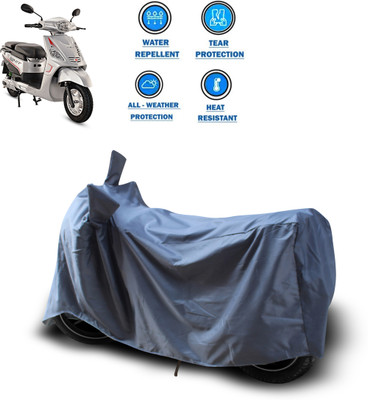 PAGORA Waterproof Two Wheeler Cover for Hero(Electric NYX e5, Grey)