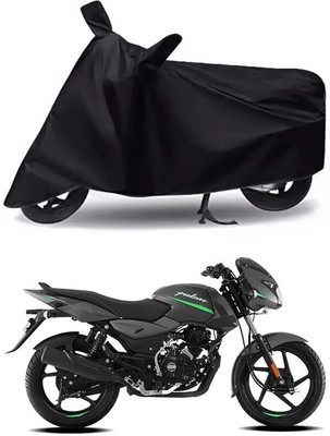 SK AUTO Two Wheeler Cover for Bajaj(Pulsar 125, Black)