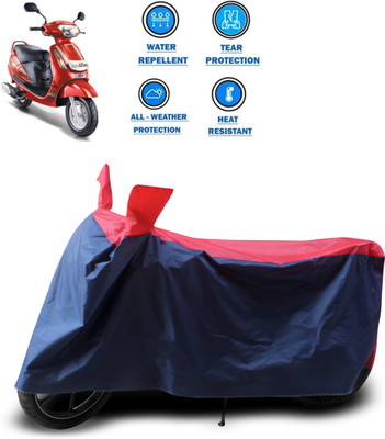 CODOKI Two Wheeler Cover for Mahindra(Duro DZ, Red)