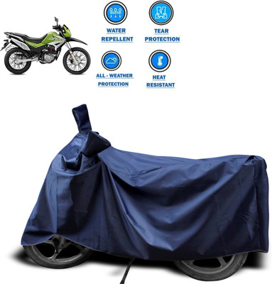 PAGORA Two Wheeler Cover for Hero(Impulse, Blue)