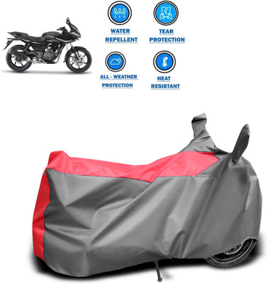 CODOKI Two Wheeler Cover for Bajaj(Pulsar 220 DTS-i, Grey)
