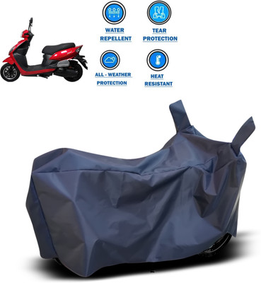 GOSHIV-car and bike accessories Two Wheeler Cover for Universal For Bike(Blue)