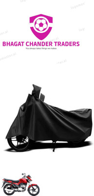 bhagat chander traders Waterproof Two Wheeler Cover for Mahindra(Rodeo UZO, Black)