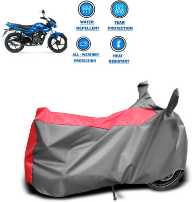 CODOKI Two Wheeler Cover for Bajaj(XCD 125cc, Grey)