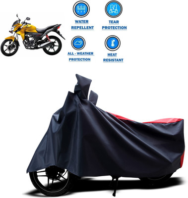 PAGORA Two Wheeler Cover for Honda(CB Twister, Red)
