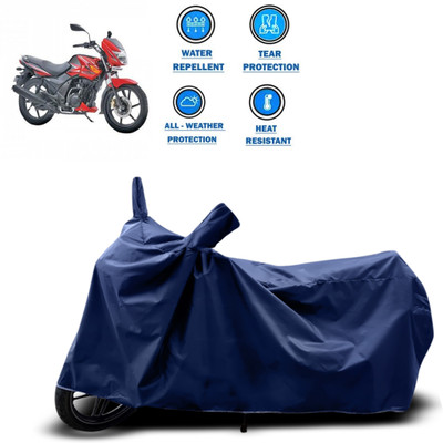 CODOKI Two Wheeler Cover for TVS(Flame DS 125, Blue)