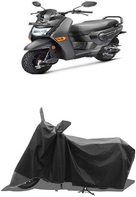 SUGASHRI Waterproof Two Wheeler Cover for Honda(Cliq, Grey, Black)