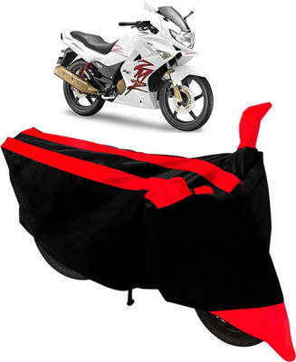 SK AUTO Two Wheeler Cover for Hero(Karizma ZMR, Black, Red)