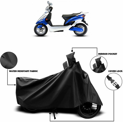 SK AUTO Two Wheeler Cover for Hero(Black)