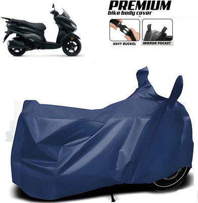 SK AUTO Waterproof Two Wheeler Cover for Suzuki(Blue)