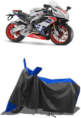 SUGASHRI Waterproof Two Wheeler Cover for Aprilia(RS 660, Blue, Black)
