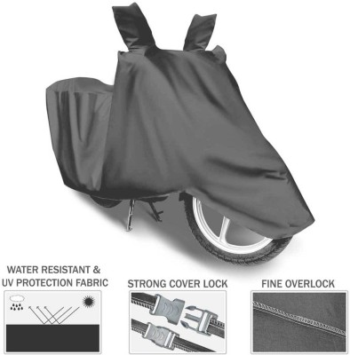 AUTOCAD Waterproof Two Wheeler Cover for Vespa(VXL 150 BS6, Grey)