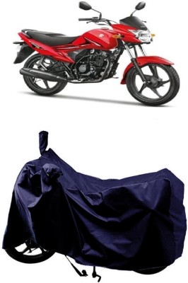 SUGASHRI Waterproof Two Wheeler Cover for Suzuki(Hayate EP, Blue)