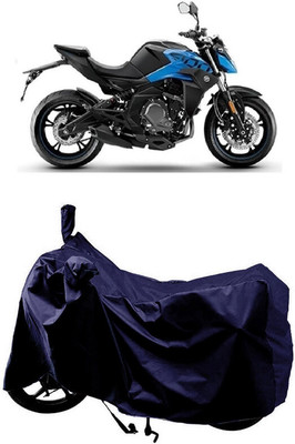 SUGASHRI Waterproof Two Wheeler Cover for CFMoto(400NK, Blue)
