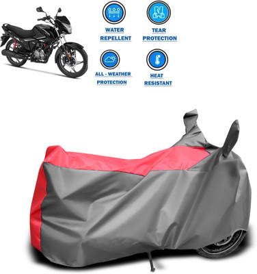 CODOKI Two Wheeler Cover for Hero(Glamour BS6, Grey)