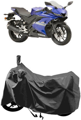 SUGASHRI Waterproof Two Wheeler Cover for Yamaha(YZF R15S BS6, Grey)