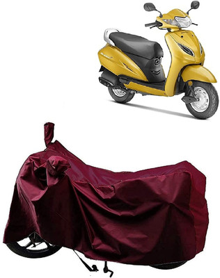 SK AUTO Two Wheeler Cover for Honda(Activa 5G, Maroon)