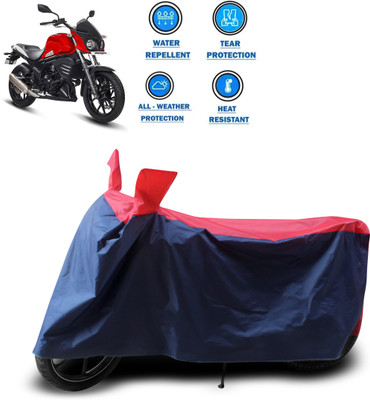 CODOKI Two Wheeler Cover for Mahindra(Mojo UT 300, Red)