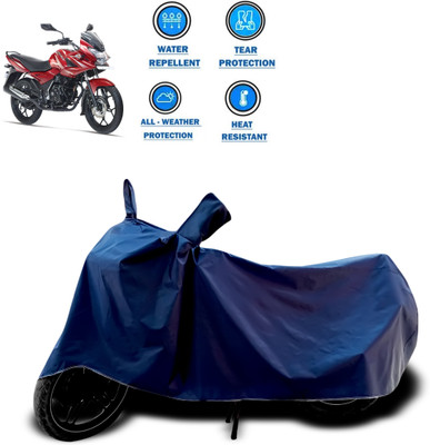 CODOKI Two Wheeler Cover for Bajaj(Discover 150 f, Blue)