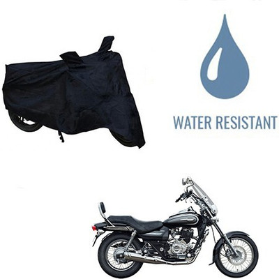 DeepShakshi AUTOMOTIVE Waterproof Two Wheeler Cover for Bajaj(Avenger 220 Cruise, Black)