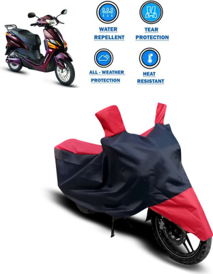 PAGORA Two Wheeler Cover for Hero(Electric Optima Plus, Red)