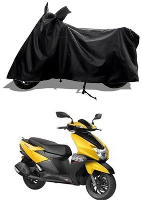 SK AUTO Two Wheeler Cover for TVS(Ntorq 125, Black)