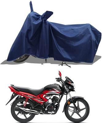 SK AUTO Two Wheeler Cover for Honda(Dream Yuga, Blue)